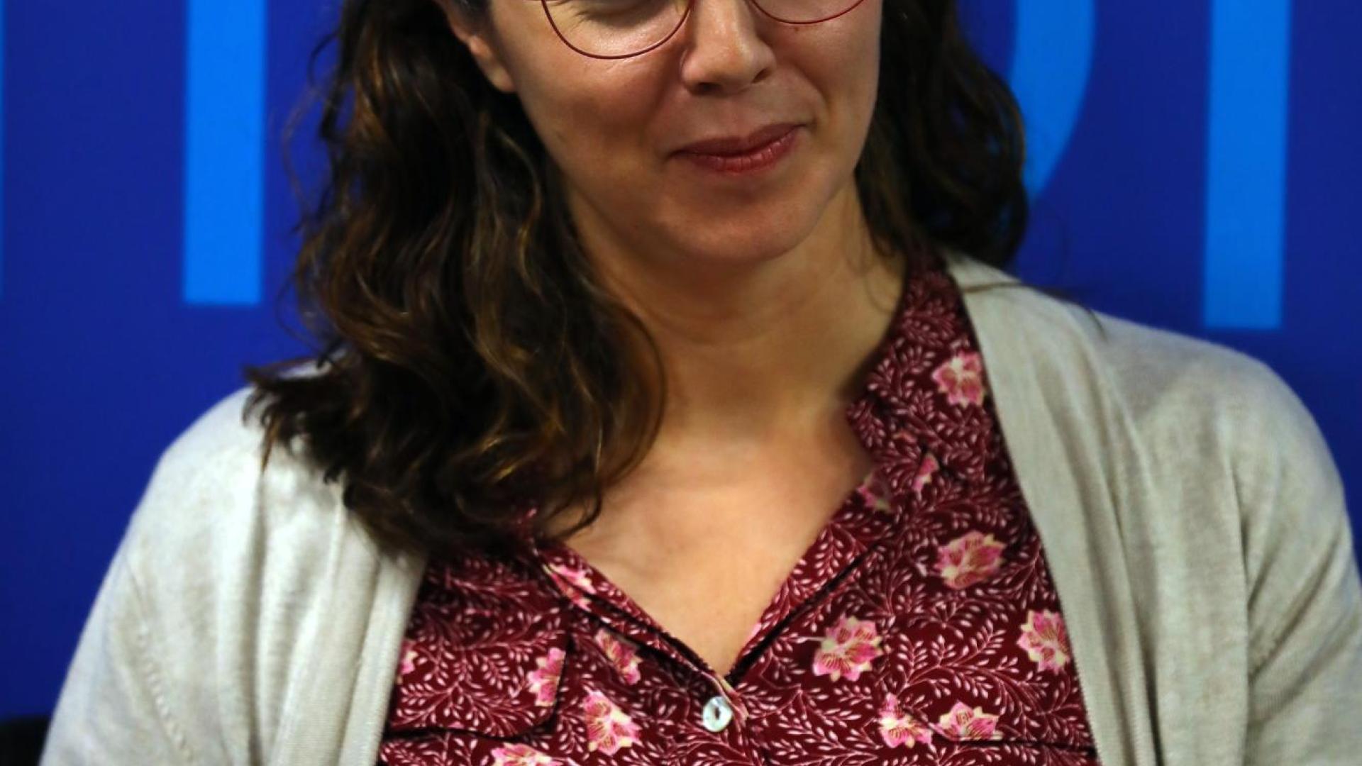 La directora general de Vivienda, Maite Arrondo en un foro organizado por 'Diario de Navarra'.