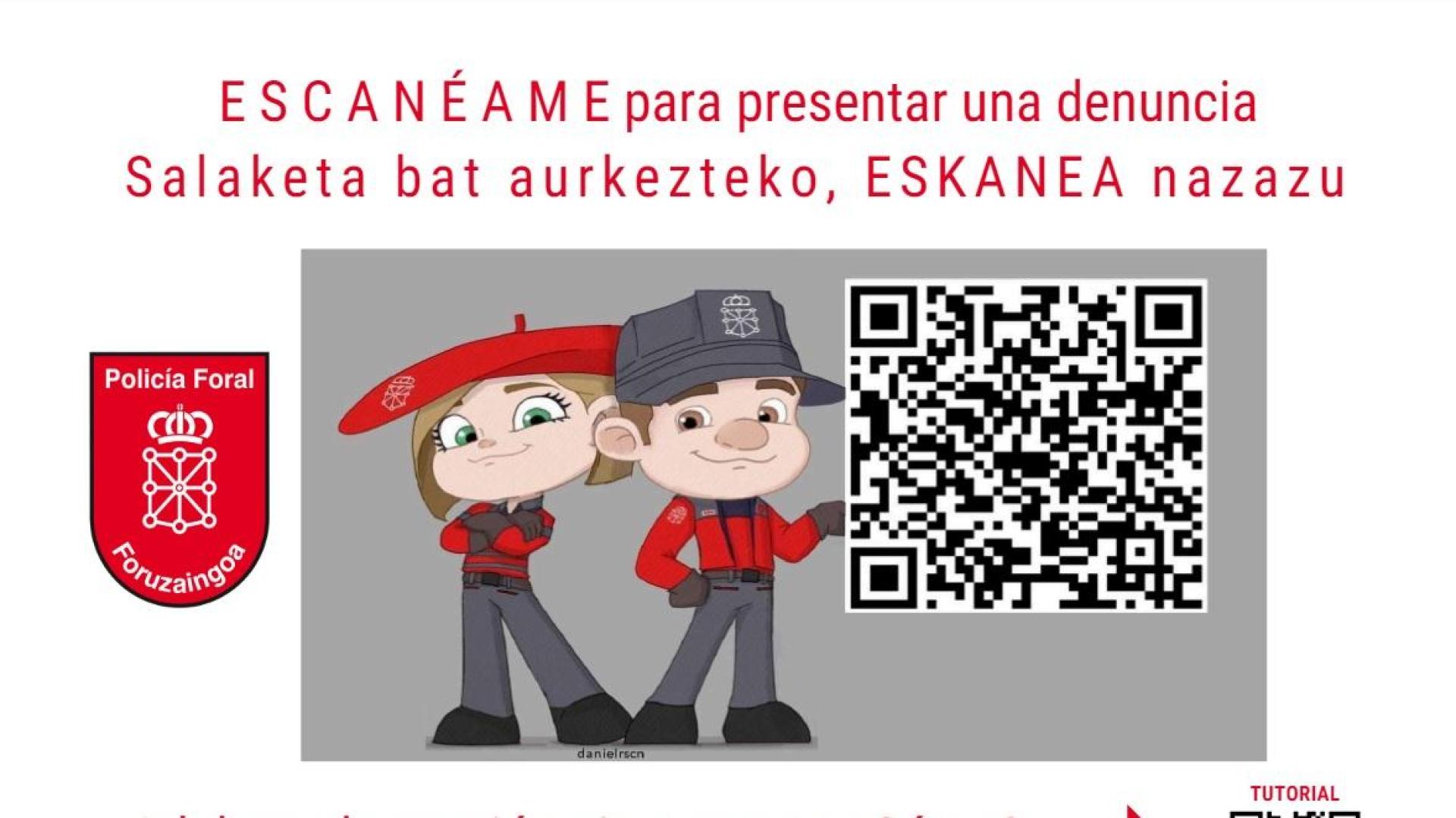 Cartel informativo.