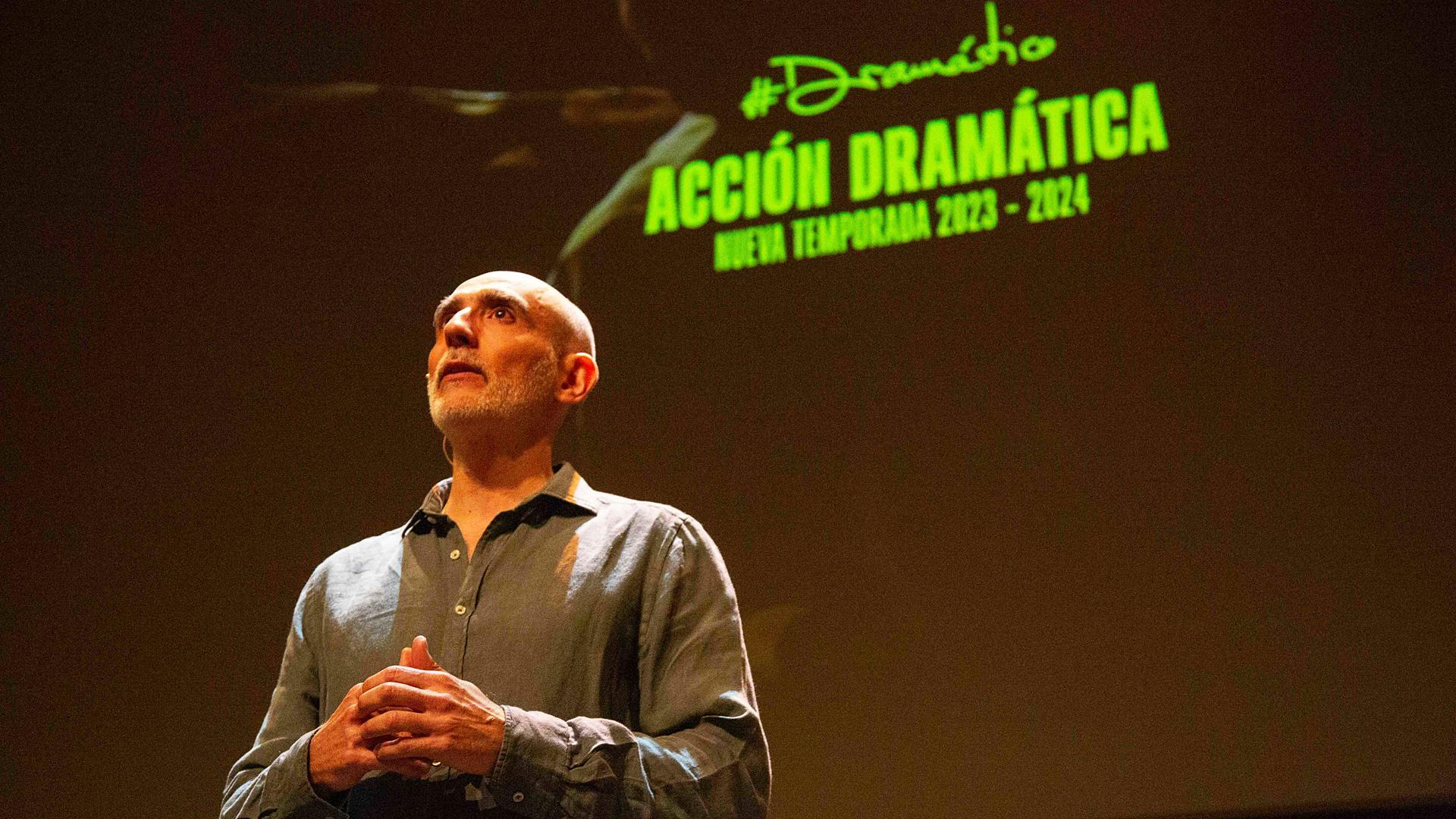 Alfredo Sanzol, este miércoles 26 de junio  durante la presentación de la Temporada 2024-2025 del CDN
