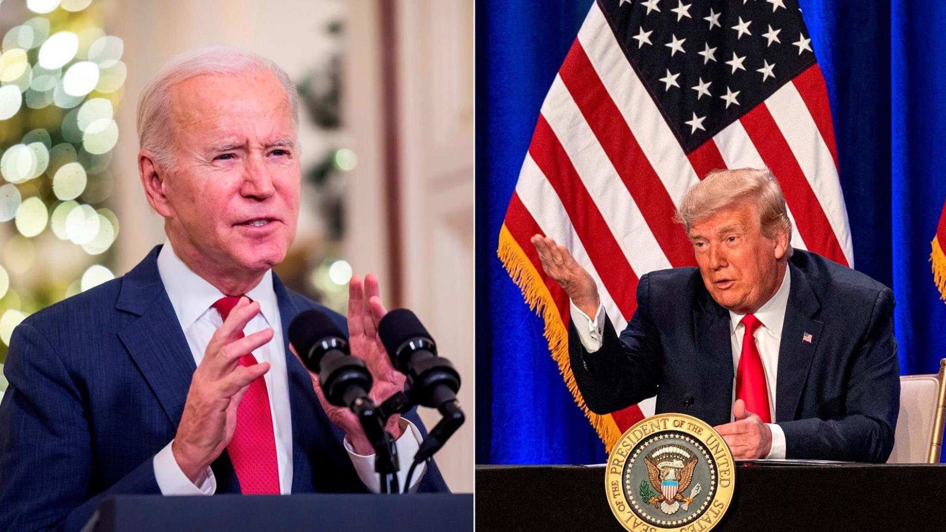 Joe Biden y Donald Trump