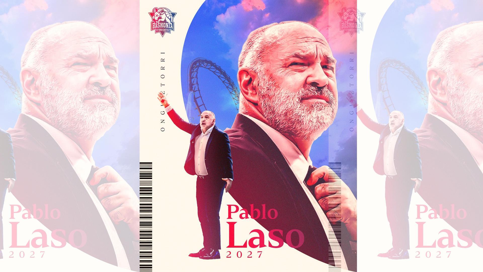 Pablo Laso, nuevo entrenador del Baskonia