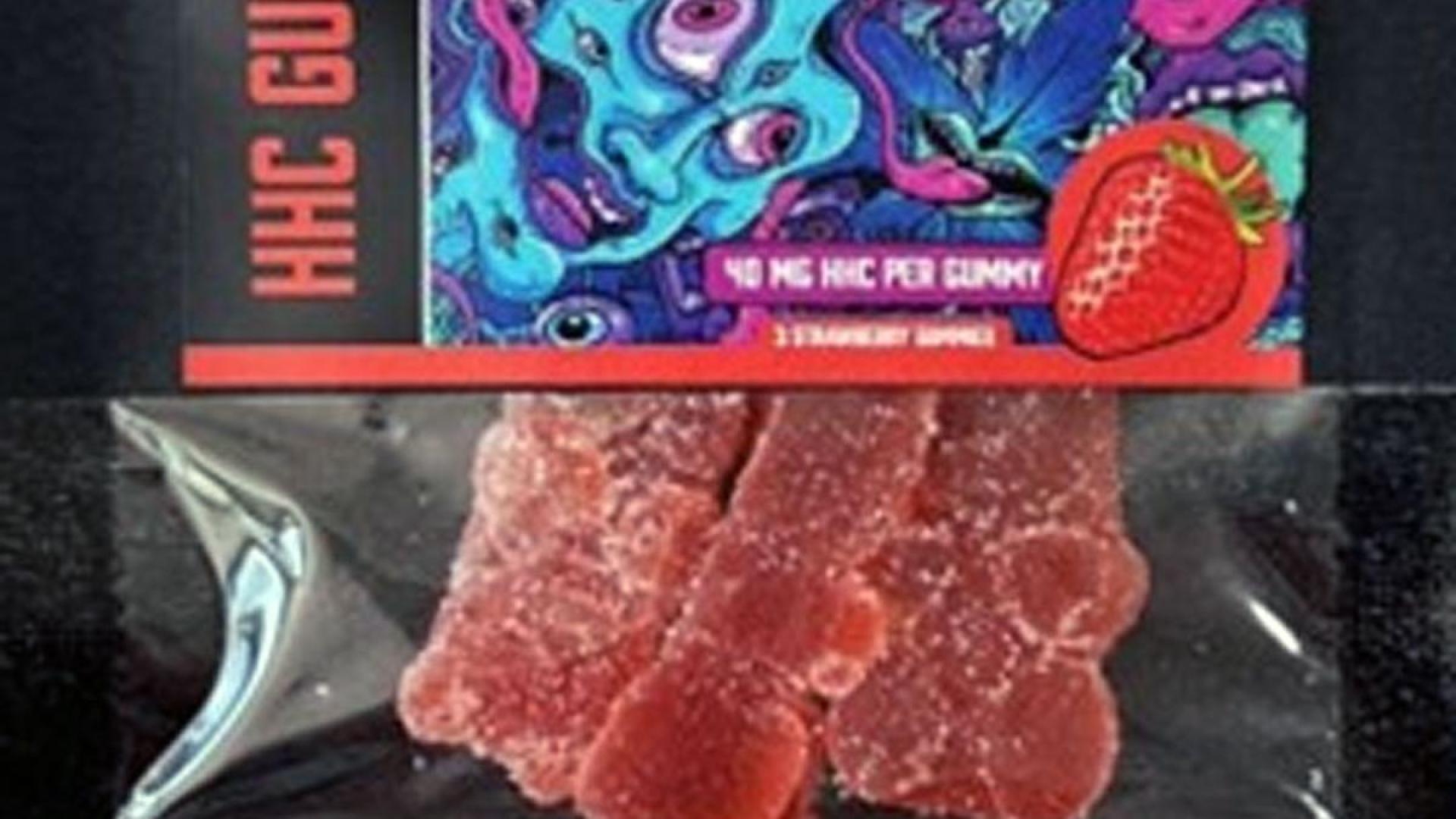 Gominolas de la marca Euphoria procedentes de la República Checa
