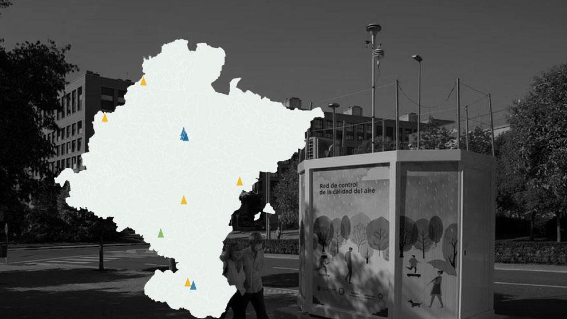 Consulta los datos de las estaciones en la mapa inferior