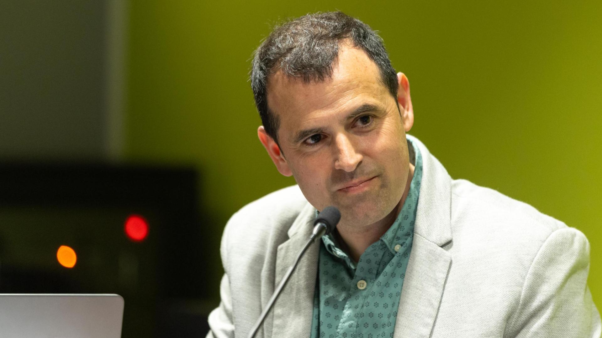 El director general del departamento de Desarrollo Rural, Rubén Goñi