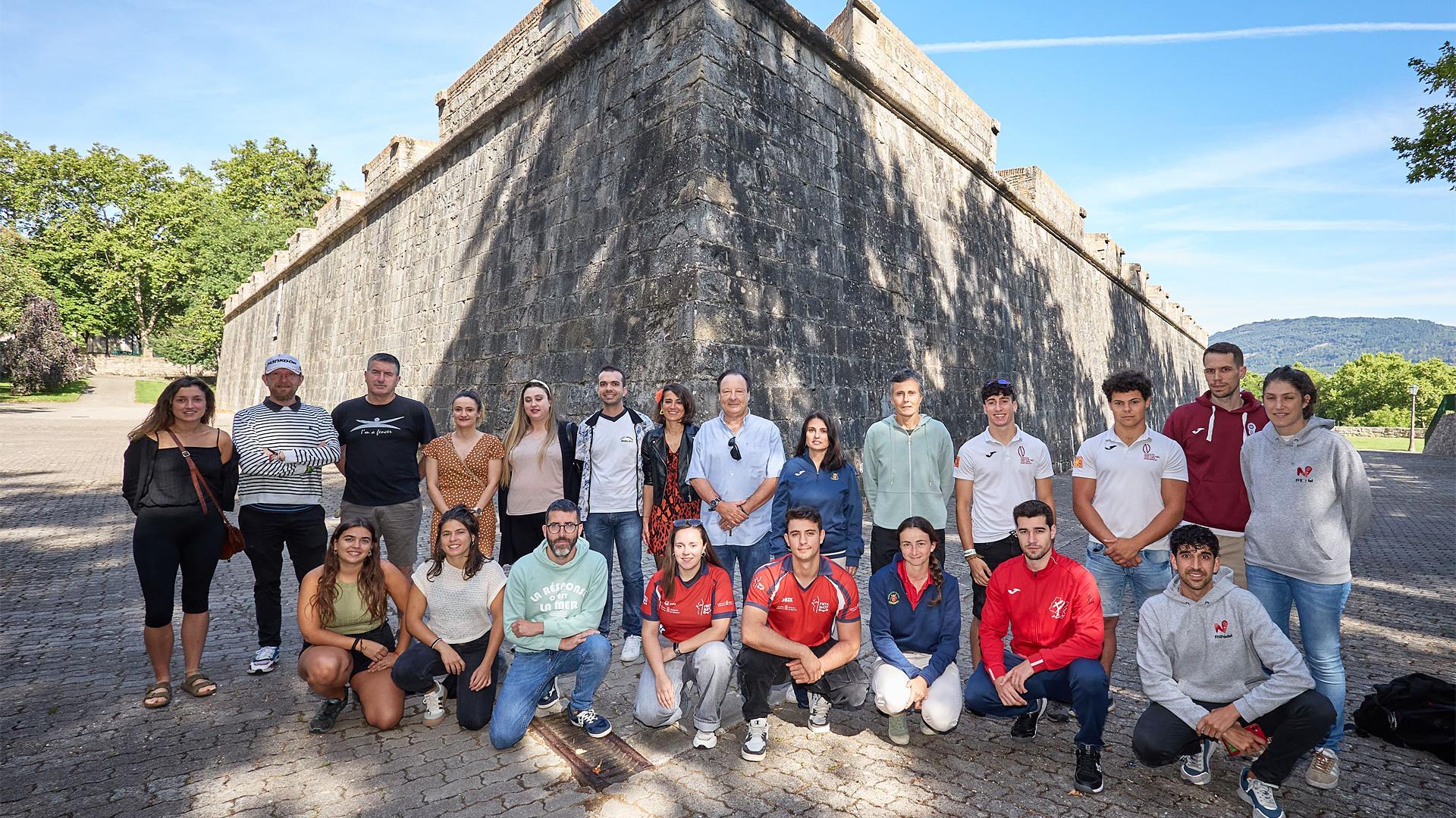 Presentación del programa de deportes de la Media Luna para los Sanfermines 2024