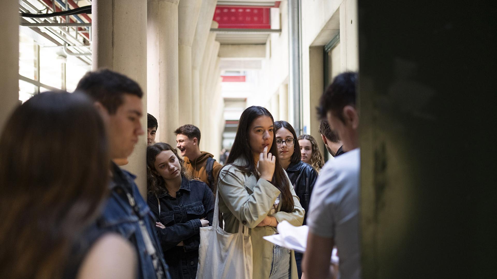 Estudiantes, en la convocatoria ordinaria de la EVAU de este año