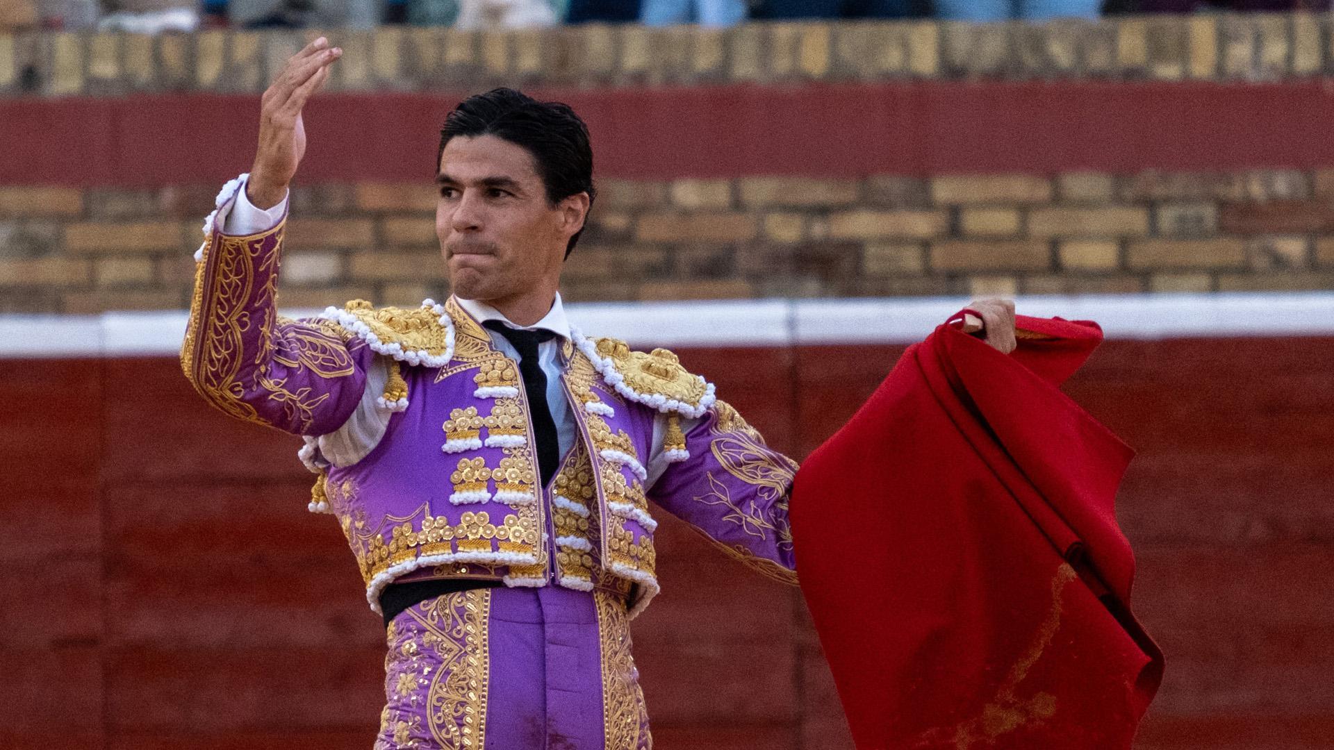 Pablo Aguado, en una corrida en Huelva el año pasado