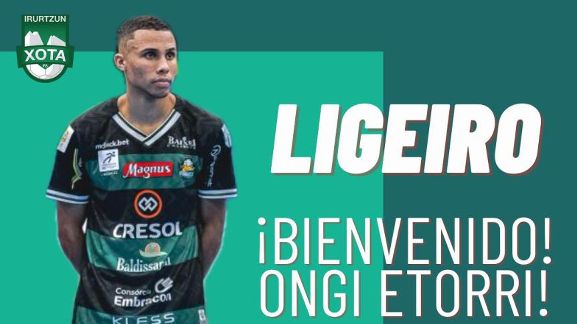 Osasuna Magna incorpora al joven brasileño Ligeiro