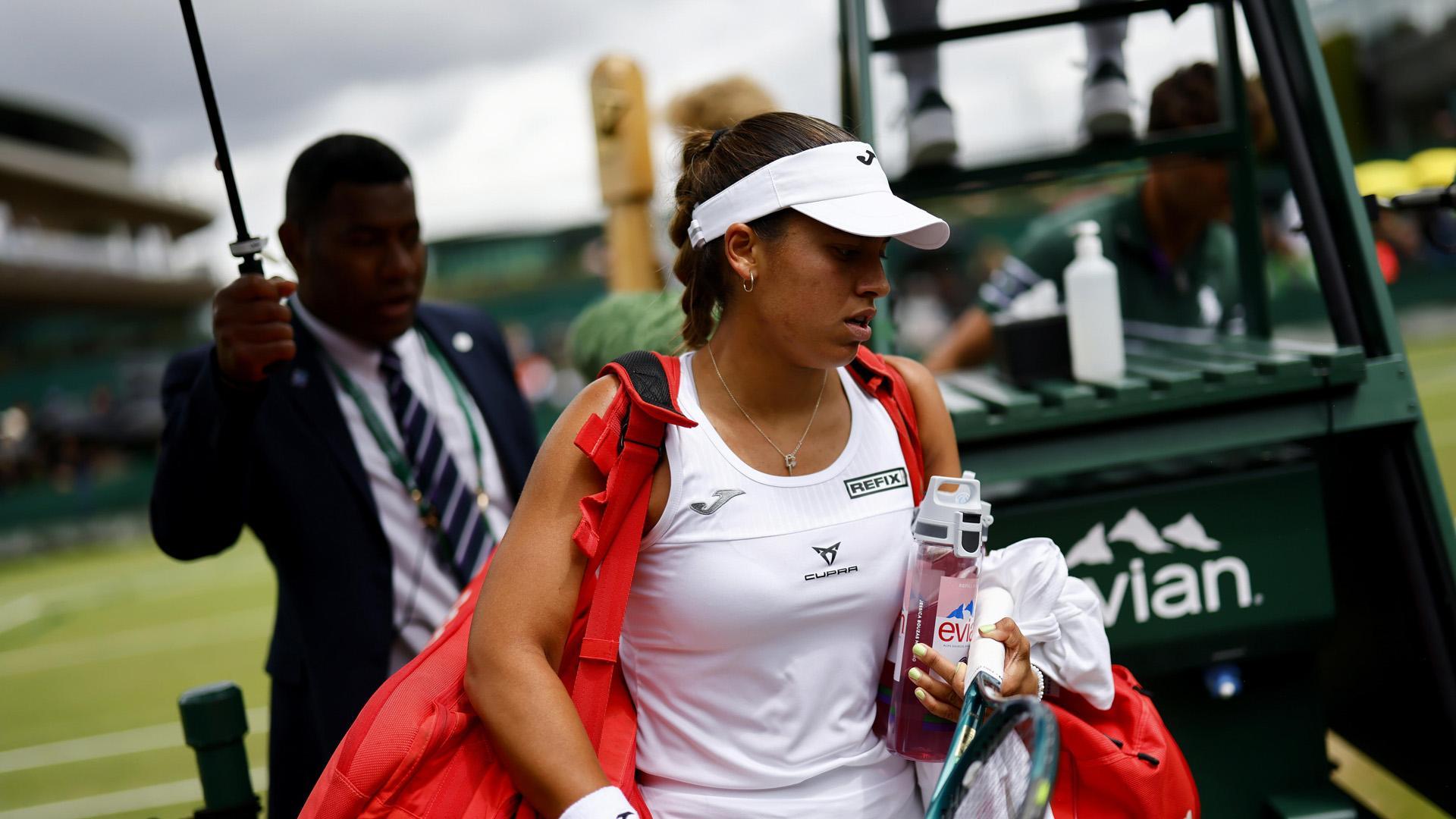 Jessica Bouzas finaliza su participación en Wimbledon 2024