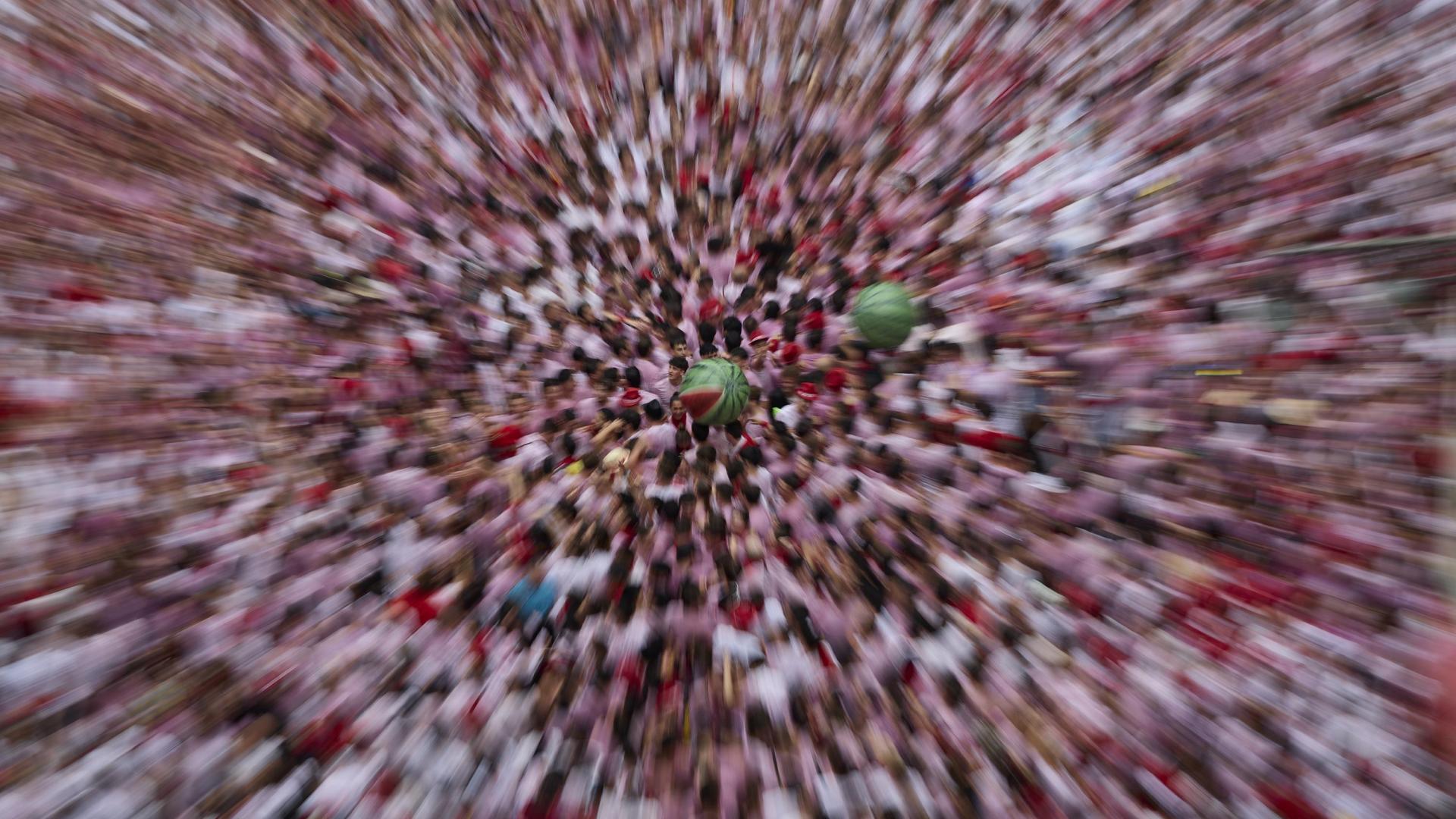 Imagen de la plaza del Ayuntamiento, este 6 de julio.