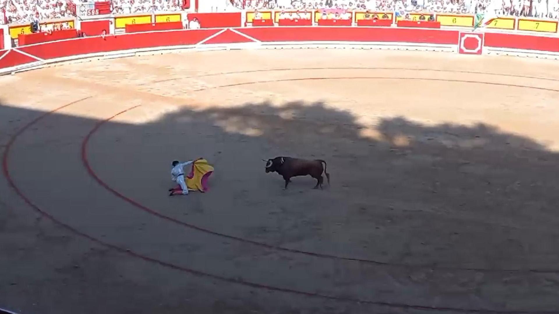 El torero madrileño ha intentado agradar con la verónica