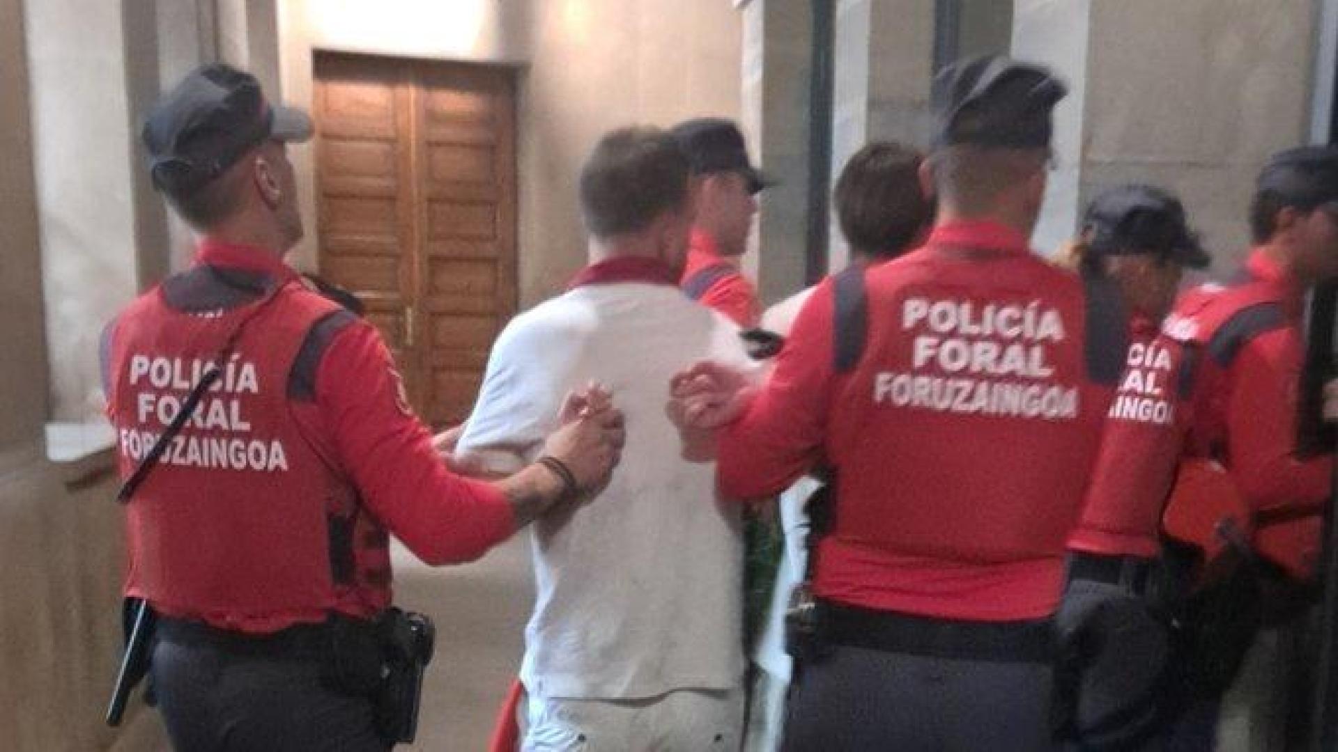 Uno de los sesenta detenidos en lo que va de Sanfermines