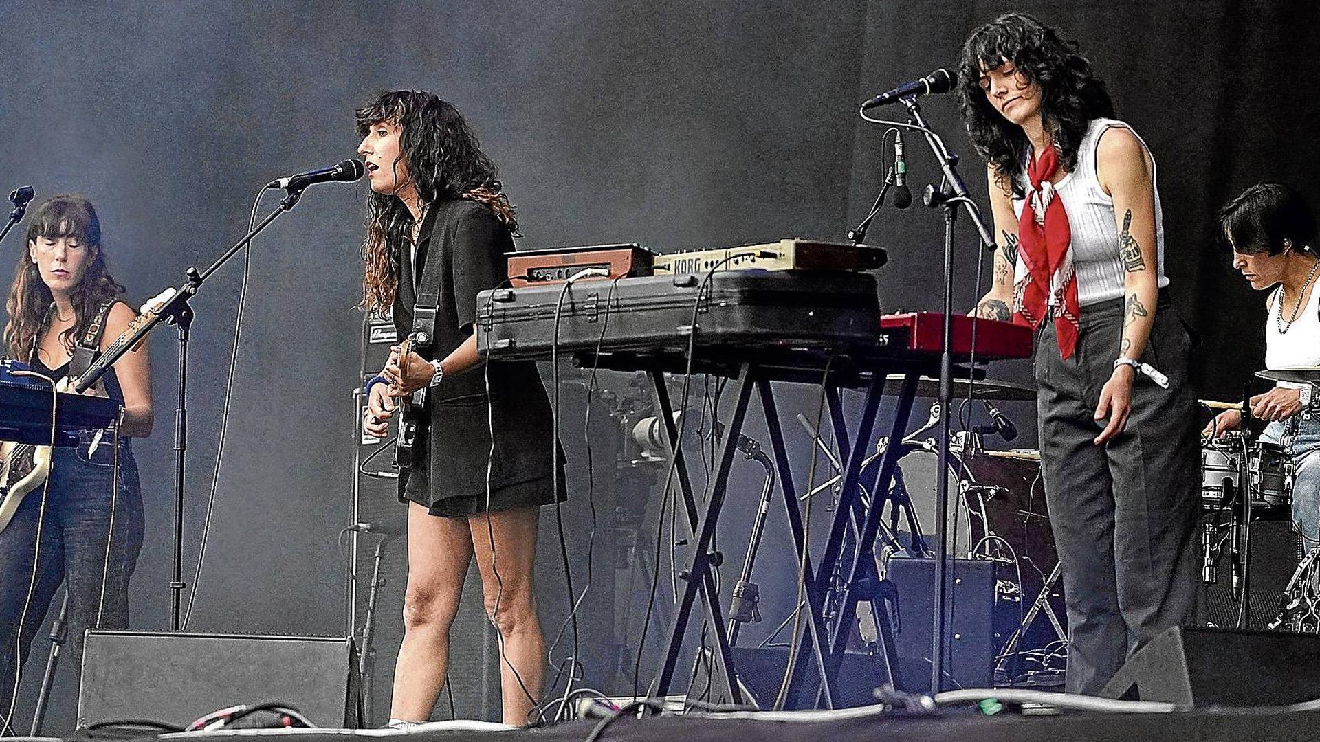 Melenas, sobre el escenario Nagusia del BBK Live