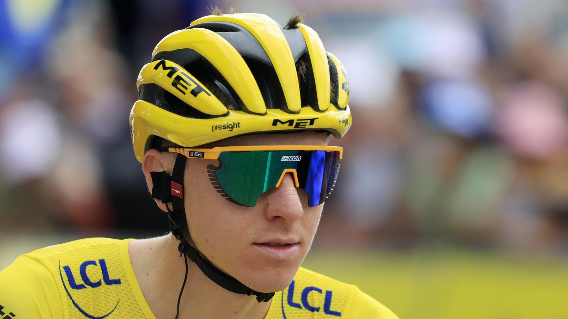 Tadej Pogacar, líder del Tour