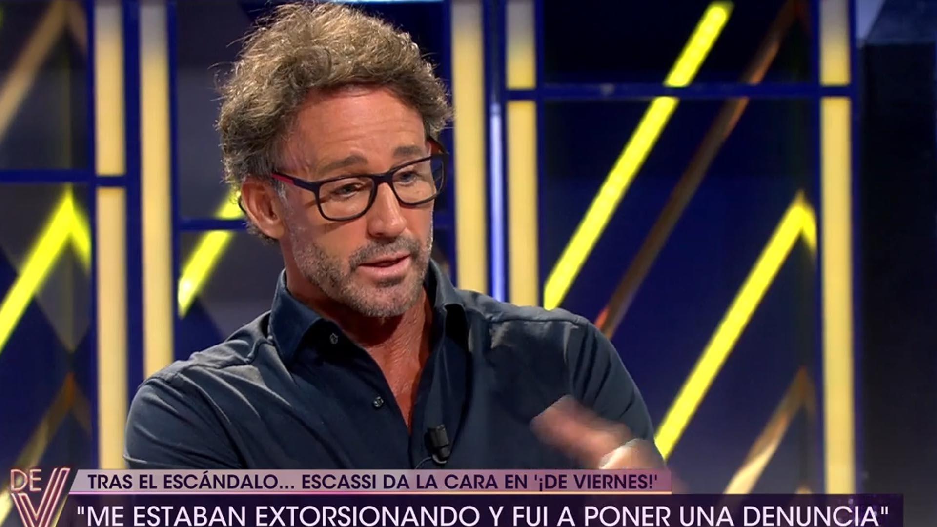 Álvaro Muñoz Escassi, en su participación en 'De Viernes'