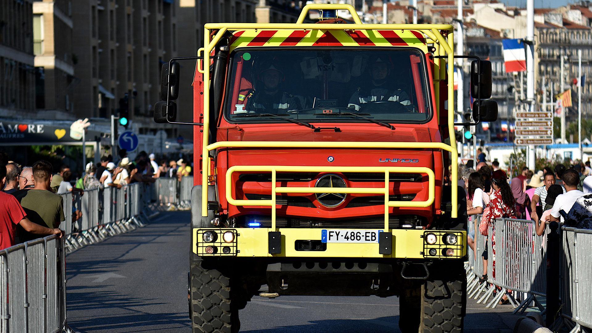 Camión de bomberos francés