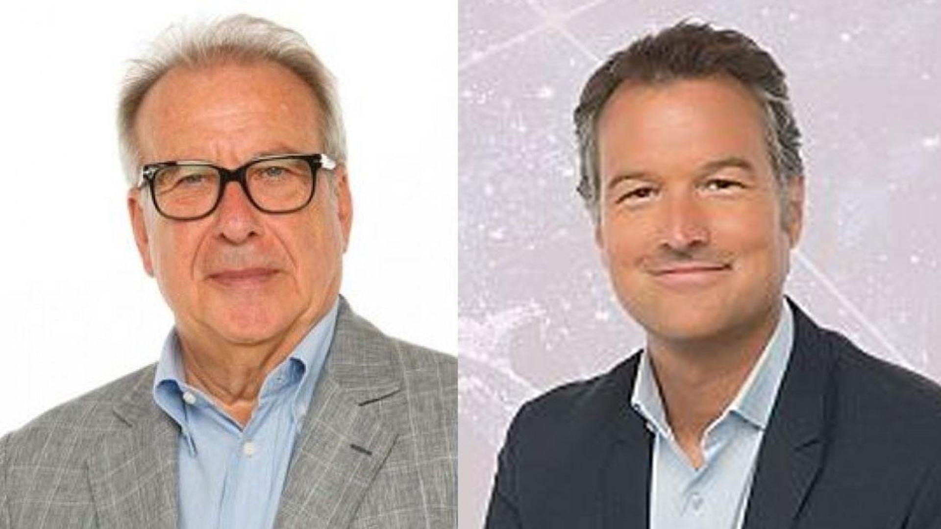 Josep Cuní (izda.) sustituirá a Íñigo Alfonso en las  'Las Mañanas de RNE'