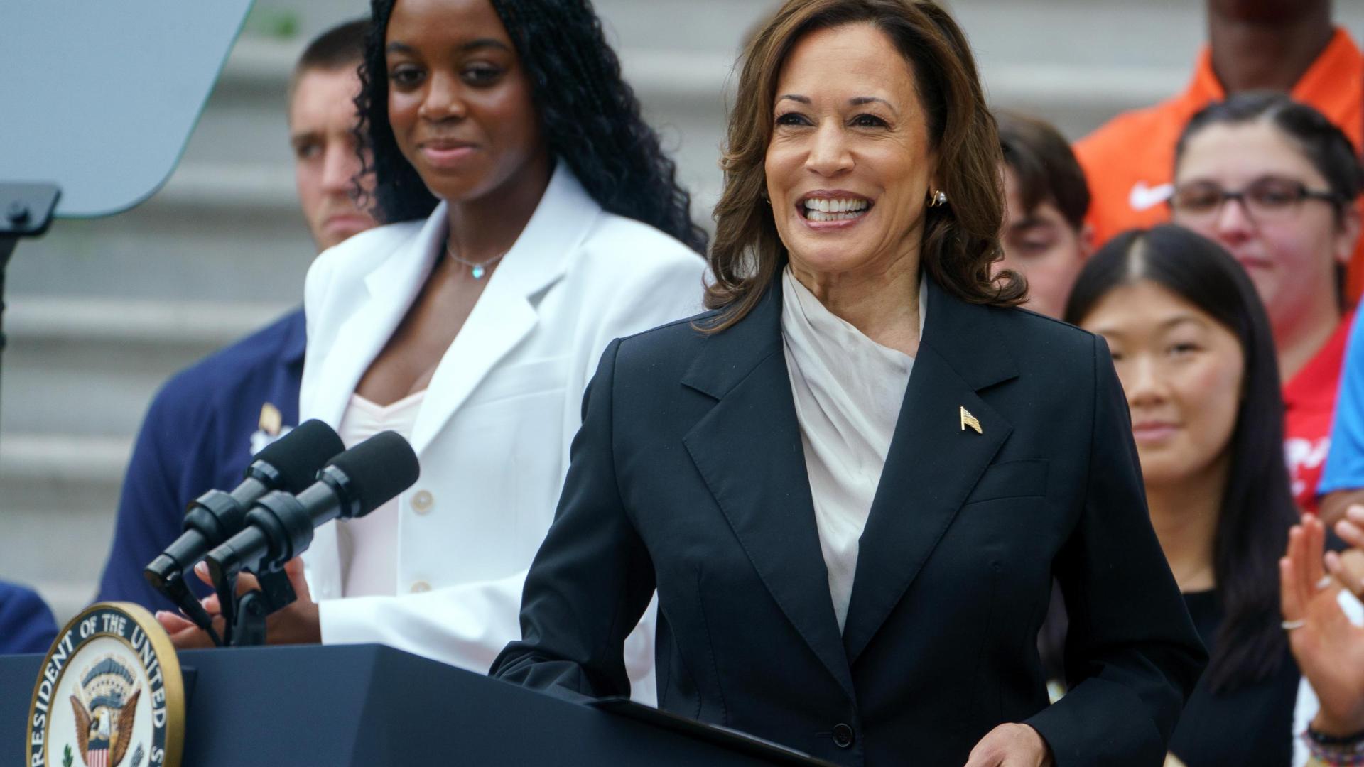 Vicepresidenta Harris en un evento en la Casa Blanca