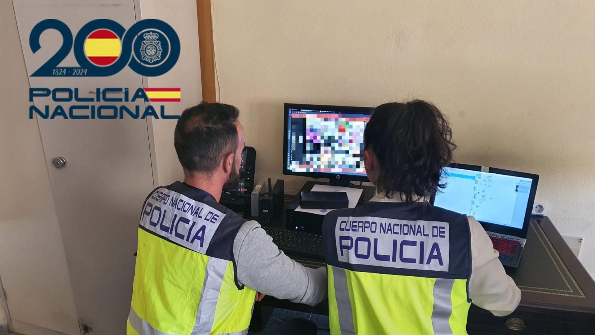 Agentes de la Policía buscan a ciberdelincuentes de pornografía infantil que distribuyen archivos pedófilos
