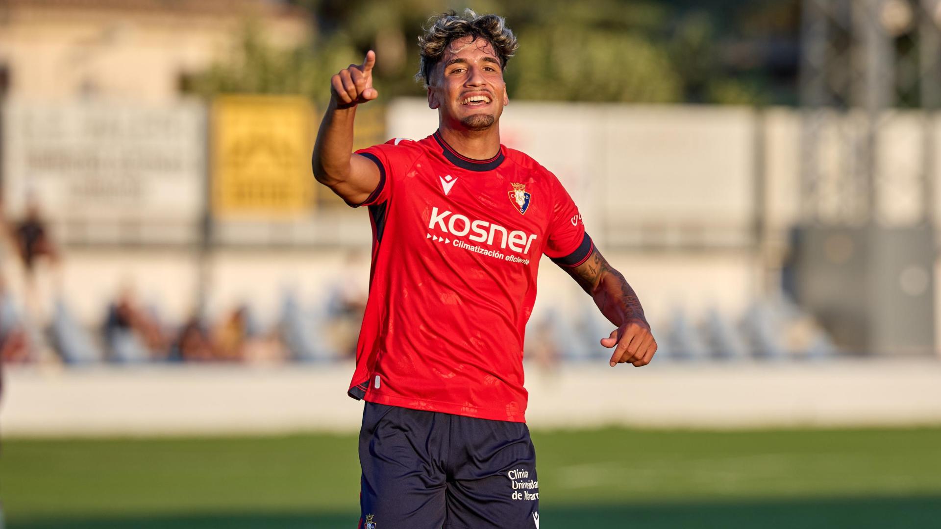 Iker Benito anotó el 1-0 ante el Mirandés
