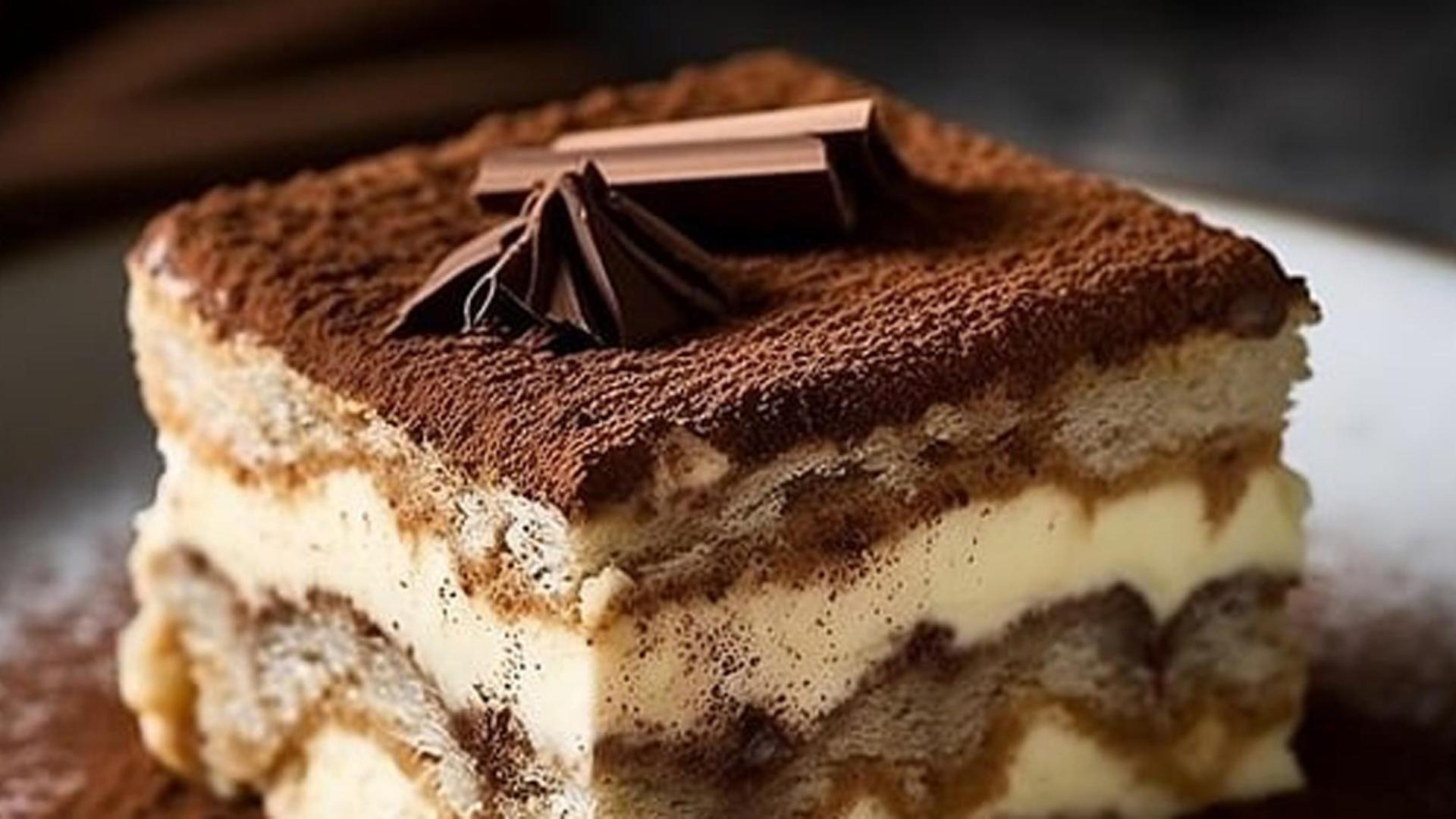 Un tiramisú