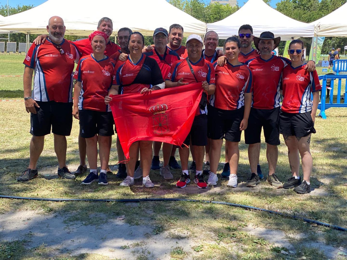 Expedición navarra de Longbow, Tradicional y Desnudo del pasado 18 de julio en Madrid.