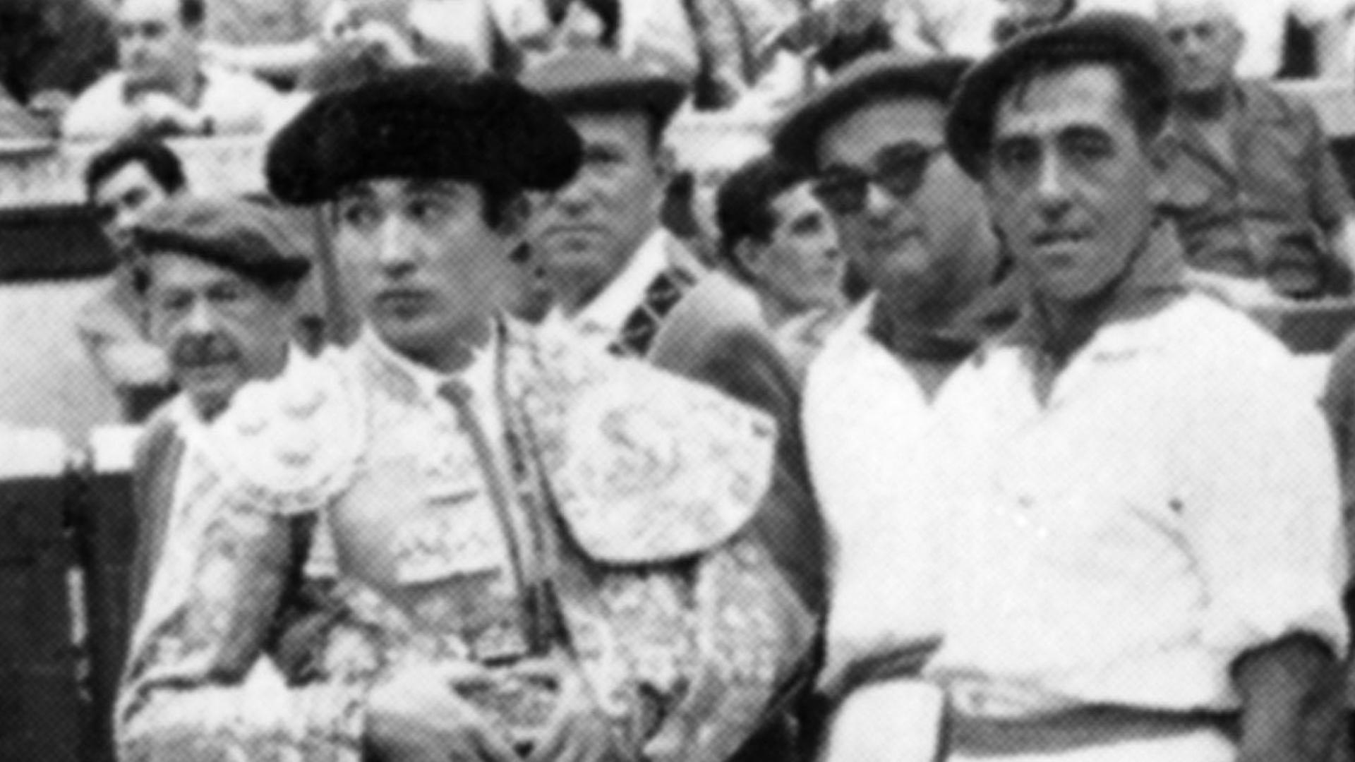 Paco Camino, en la plaza de Toros de Pamplona