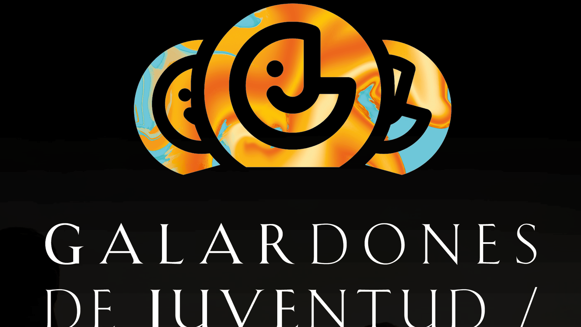 Cartel de los galardones de juventud