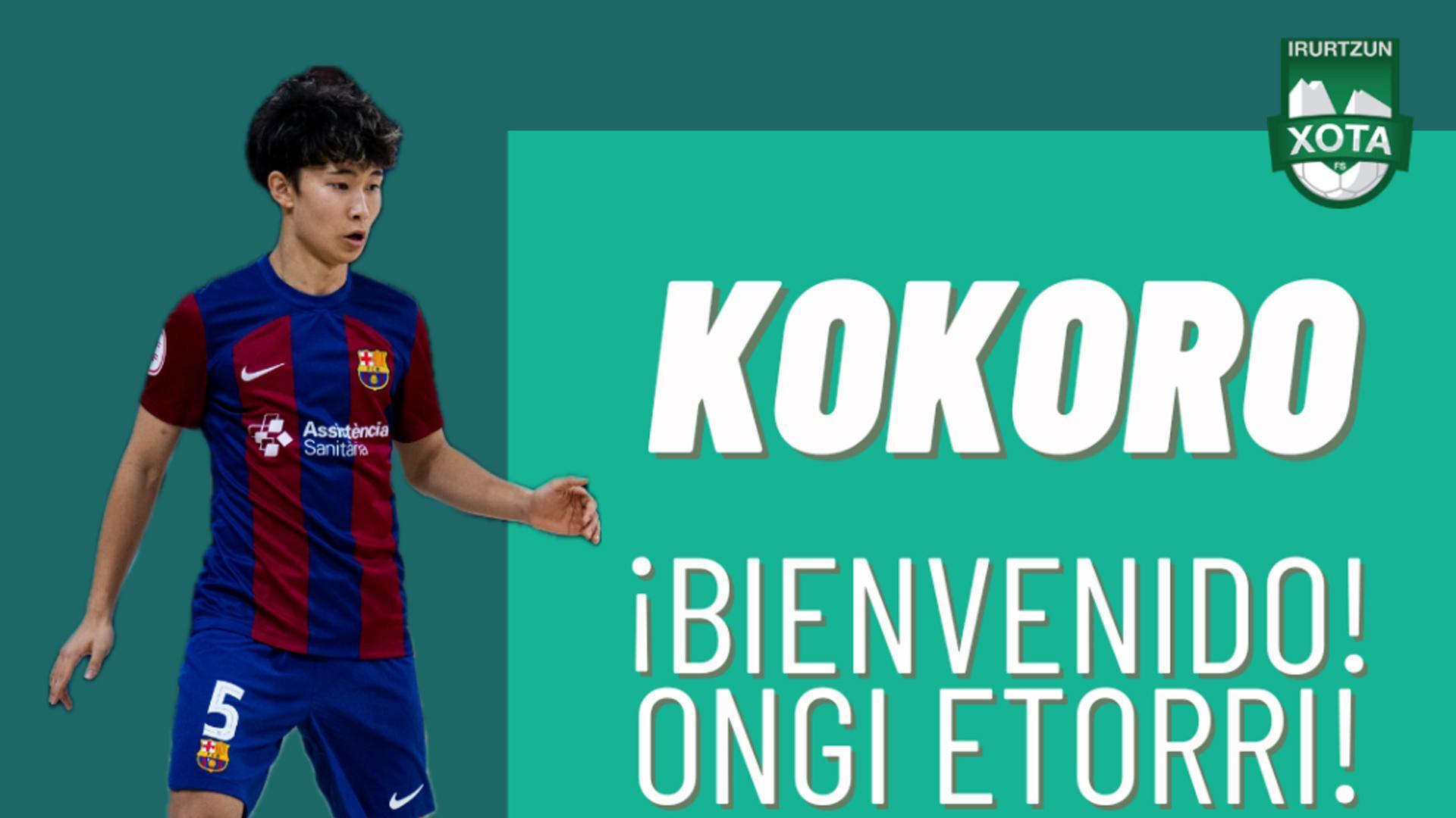 El japonés Kokoro Harada, llega cedido a Osasuna Magna
