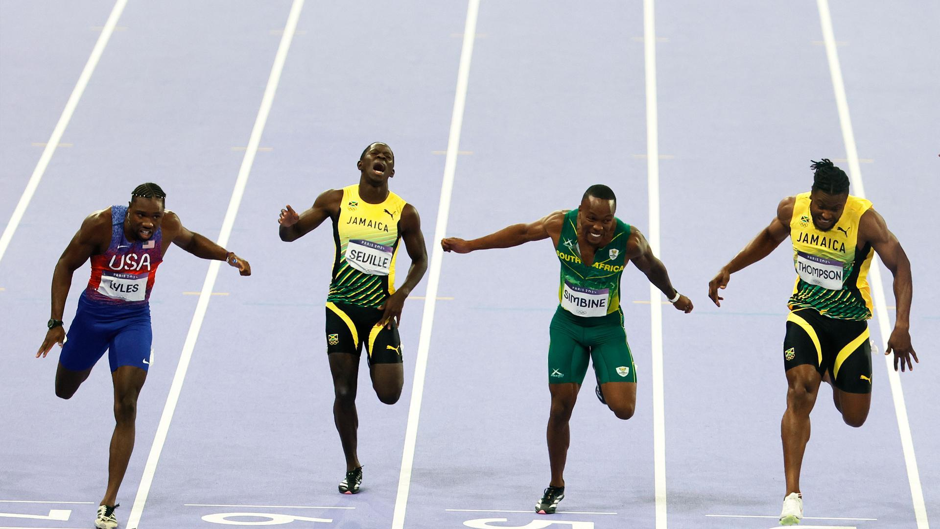 Noah Lyles vuela al oro olímpico de los 100 con marca personal