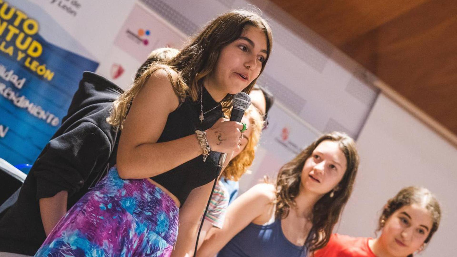 Participantes en el Encuentro Nacional de Corresponsales de Información Juvenil del año pasado en Palencia