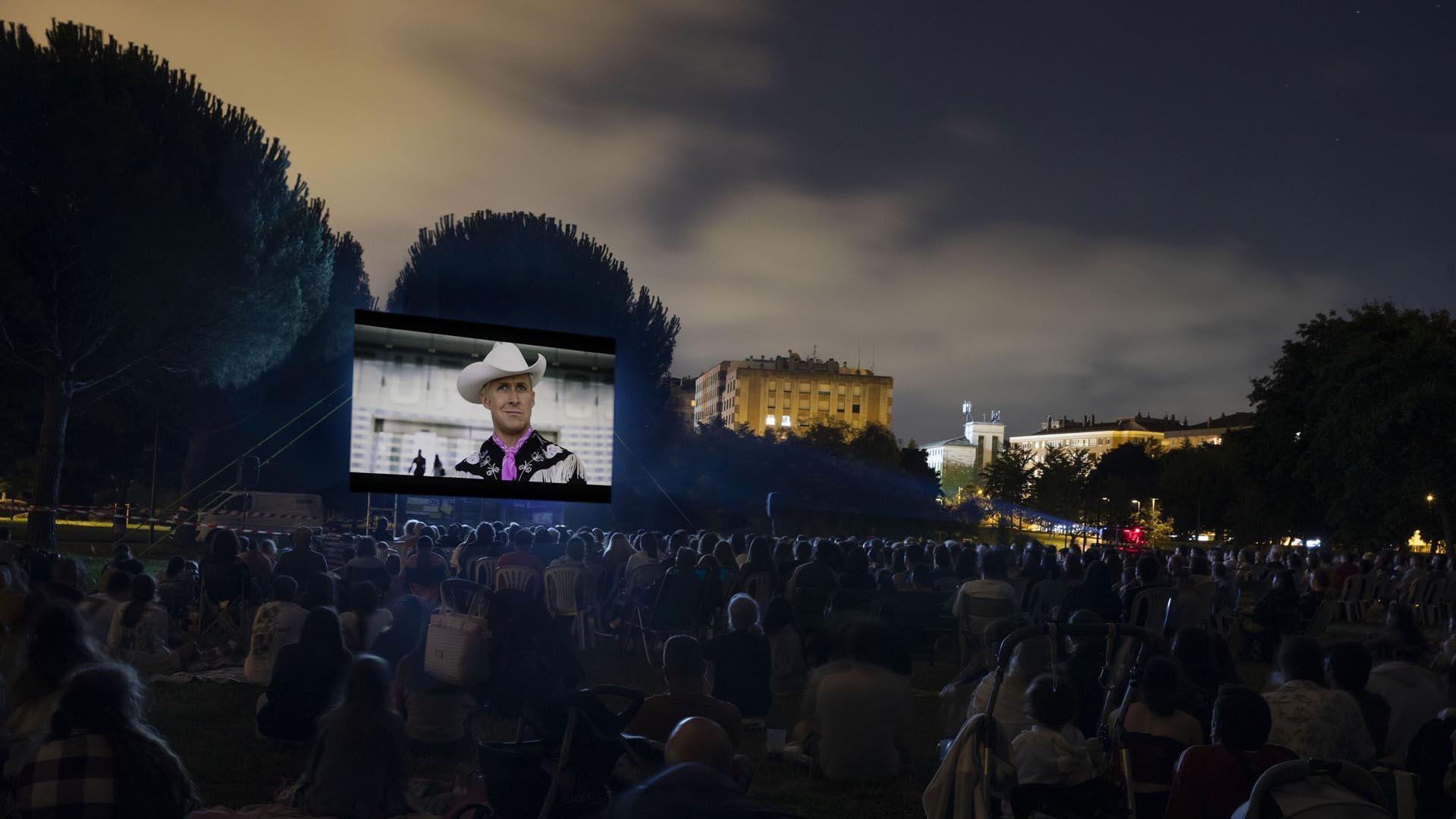 El cine de verano al aire libre del Ayuntamiento de Pamplona llega a su ecuador esta próxima semana