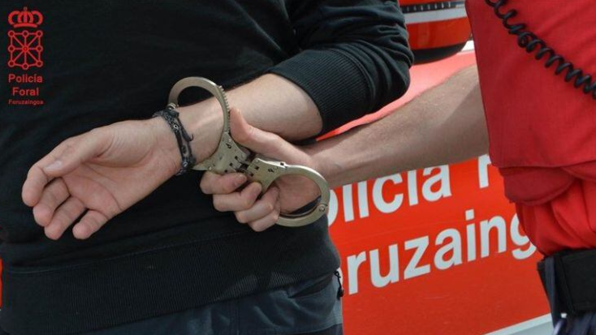 una detención por Policía Fora