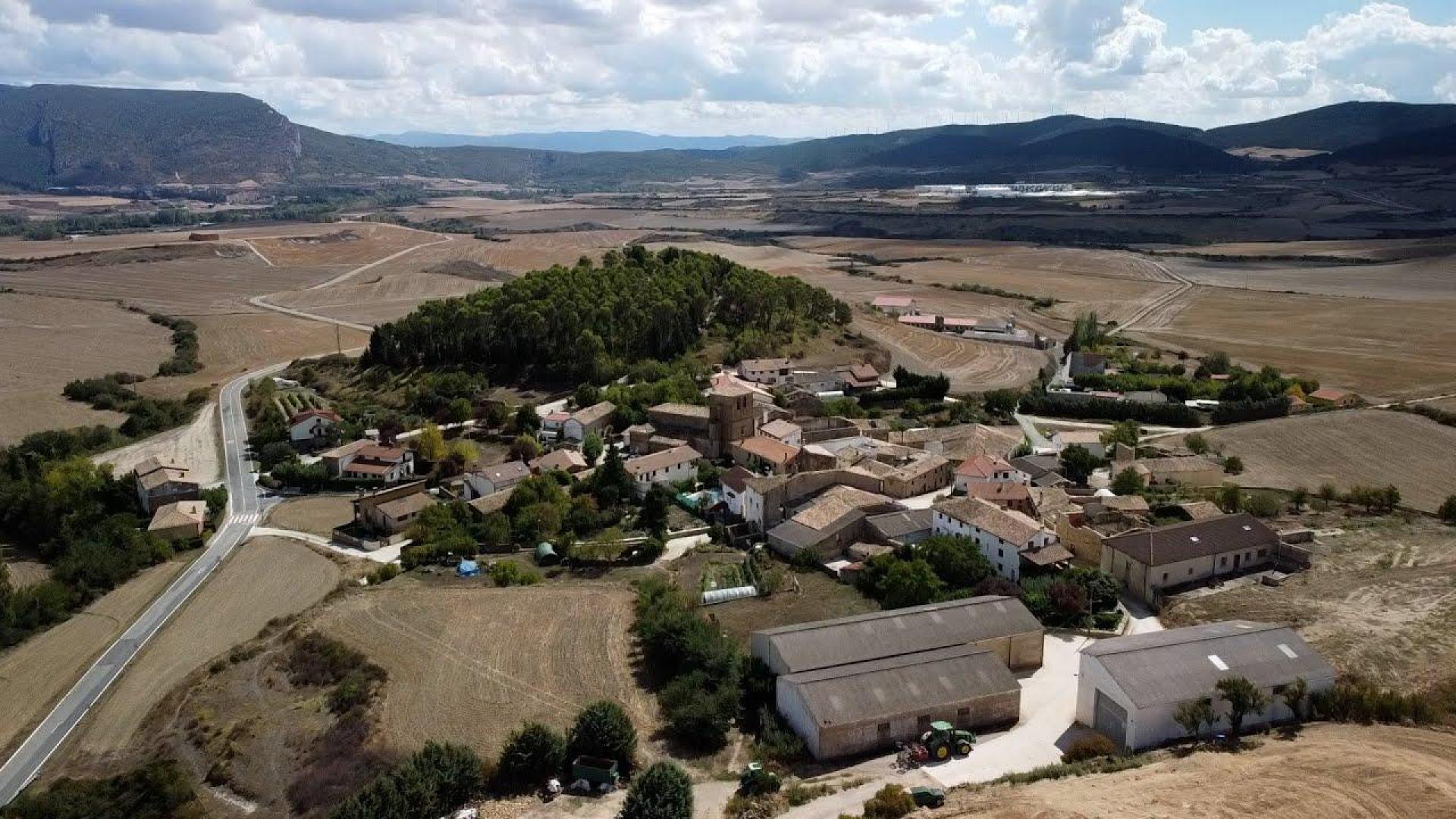 Vista de la localidad de Tabar.