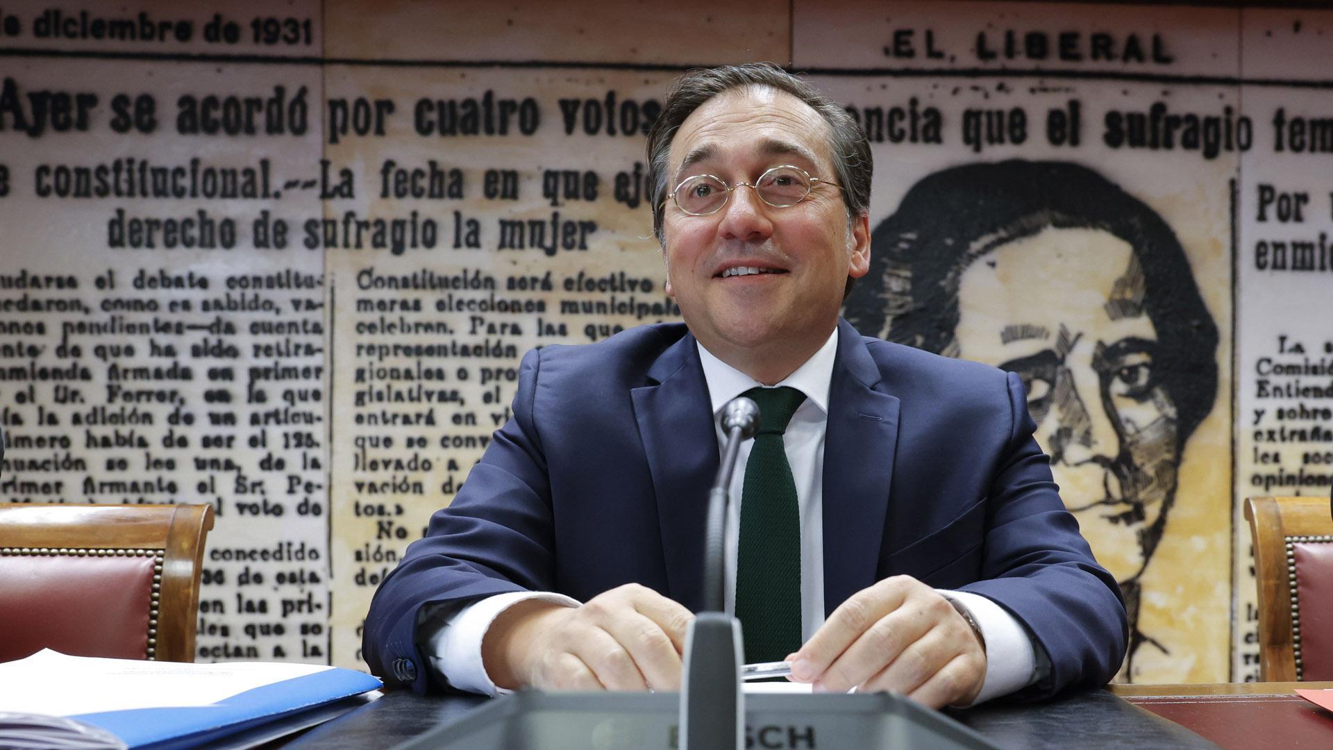 El ministro de Asuntos Exteriores, José Manuel Albares, comparece en el Senado para informar sobre la postura del Gobierno sobre la situación en Venezuela