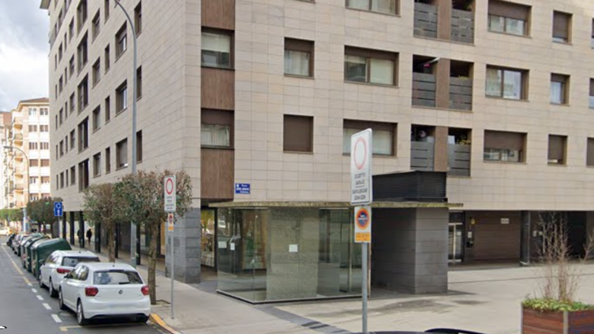 Ubicación cercana al lugar exacto del atropello del menor de 3 años