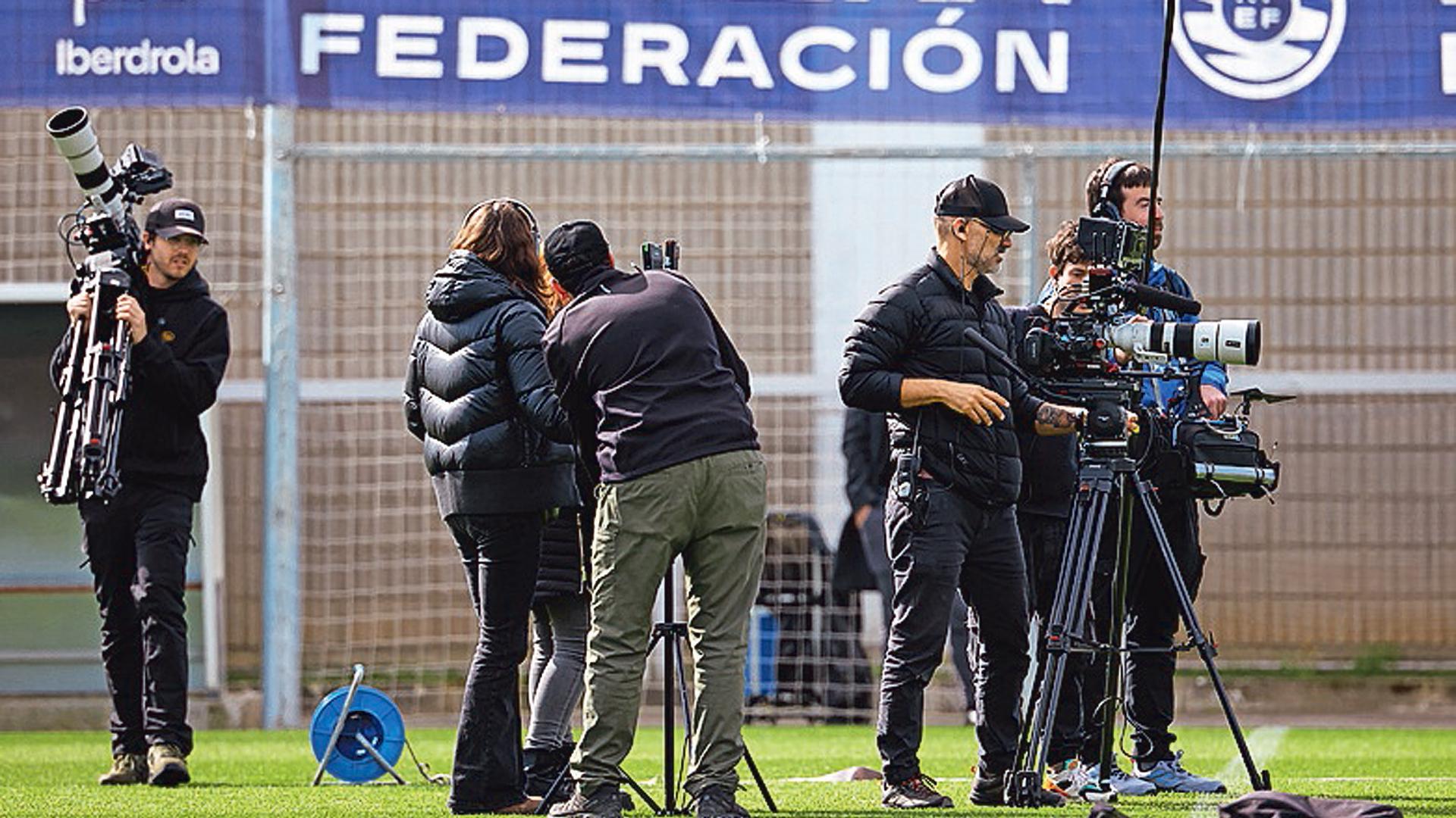 El rodaje de Netflix en Tajonar de la temporada pasada