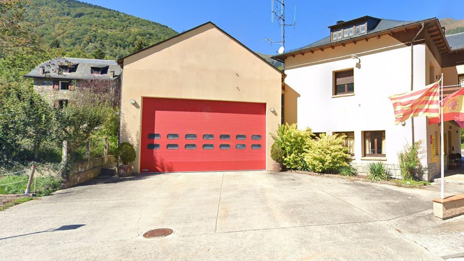 Imagen de archivo del parque de bomberos de Bossòst, en la Val d'Aran (Lleida)