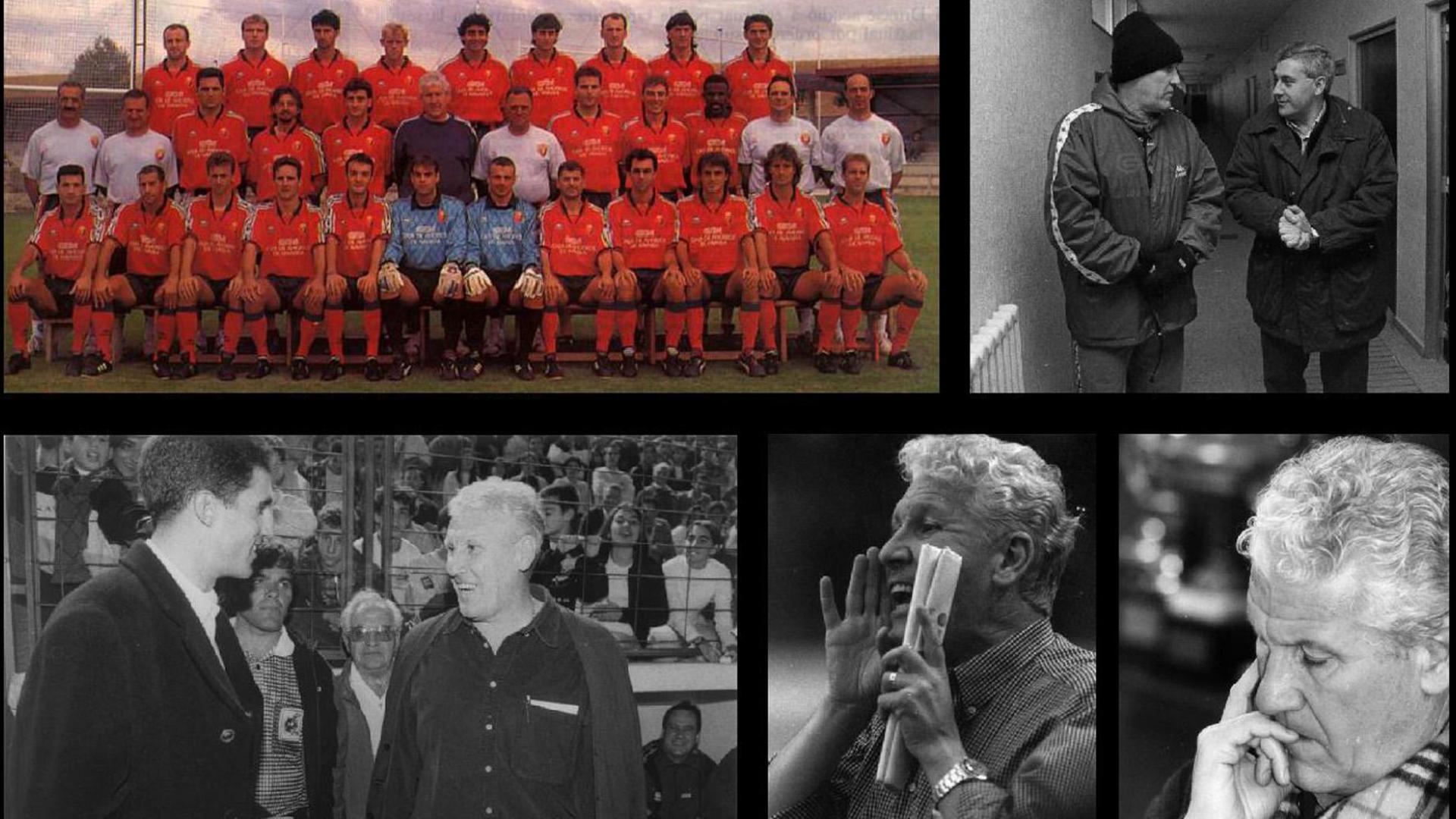 Imágenes del paso de Paquito por Osasuna