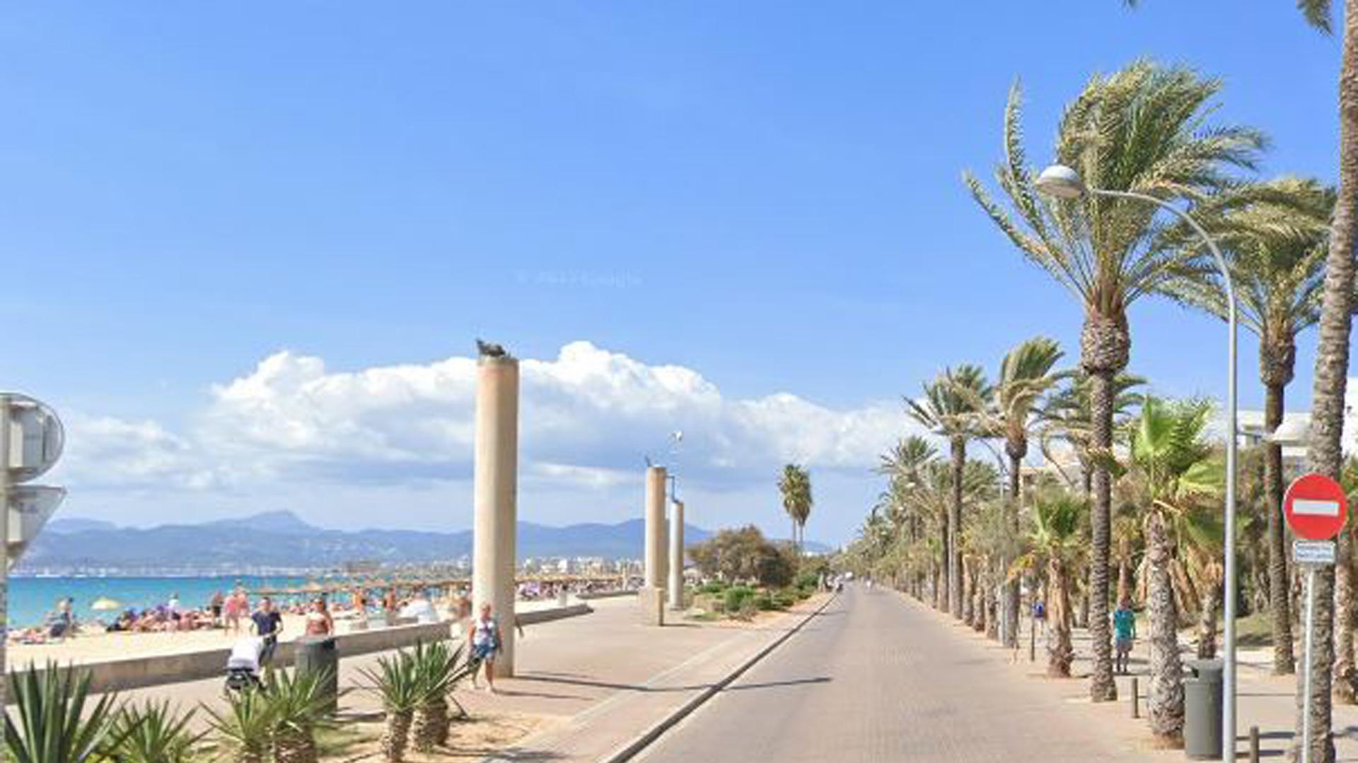 Imagen de archivo de la calle Arenal en Palma