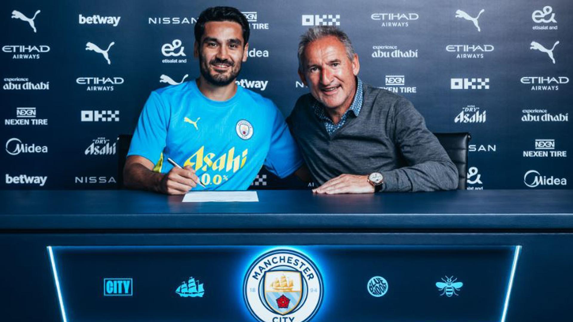 Ilkay Gündogan, traspasado del Barcelona al Manchester City