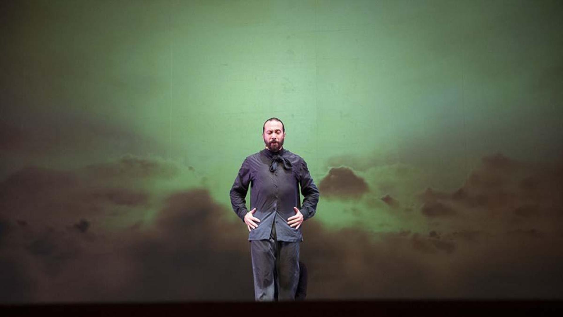 Actuación de José Maya en el Teatro Gaztambide
