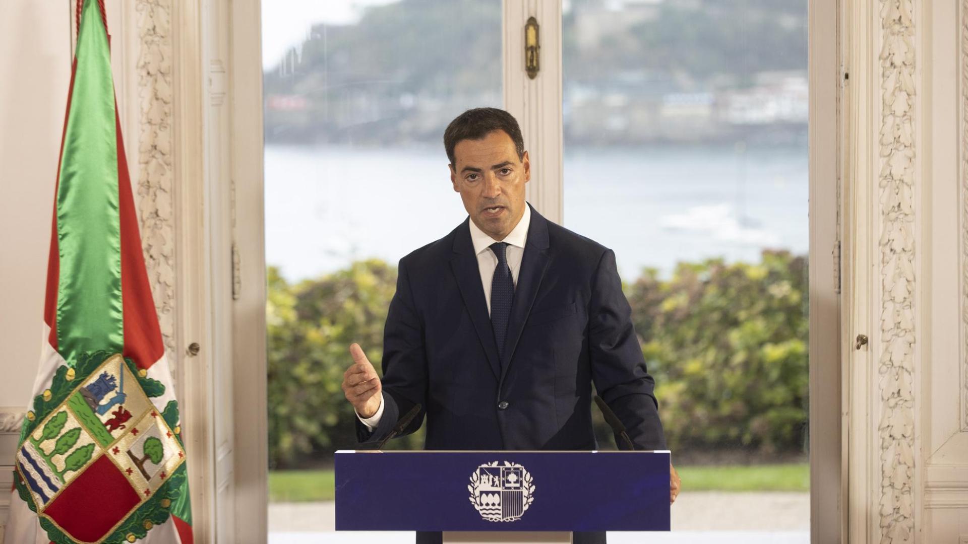 El lehendakari del Gobierno Vasco, Imanol Pradales