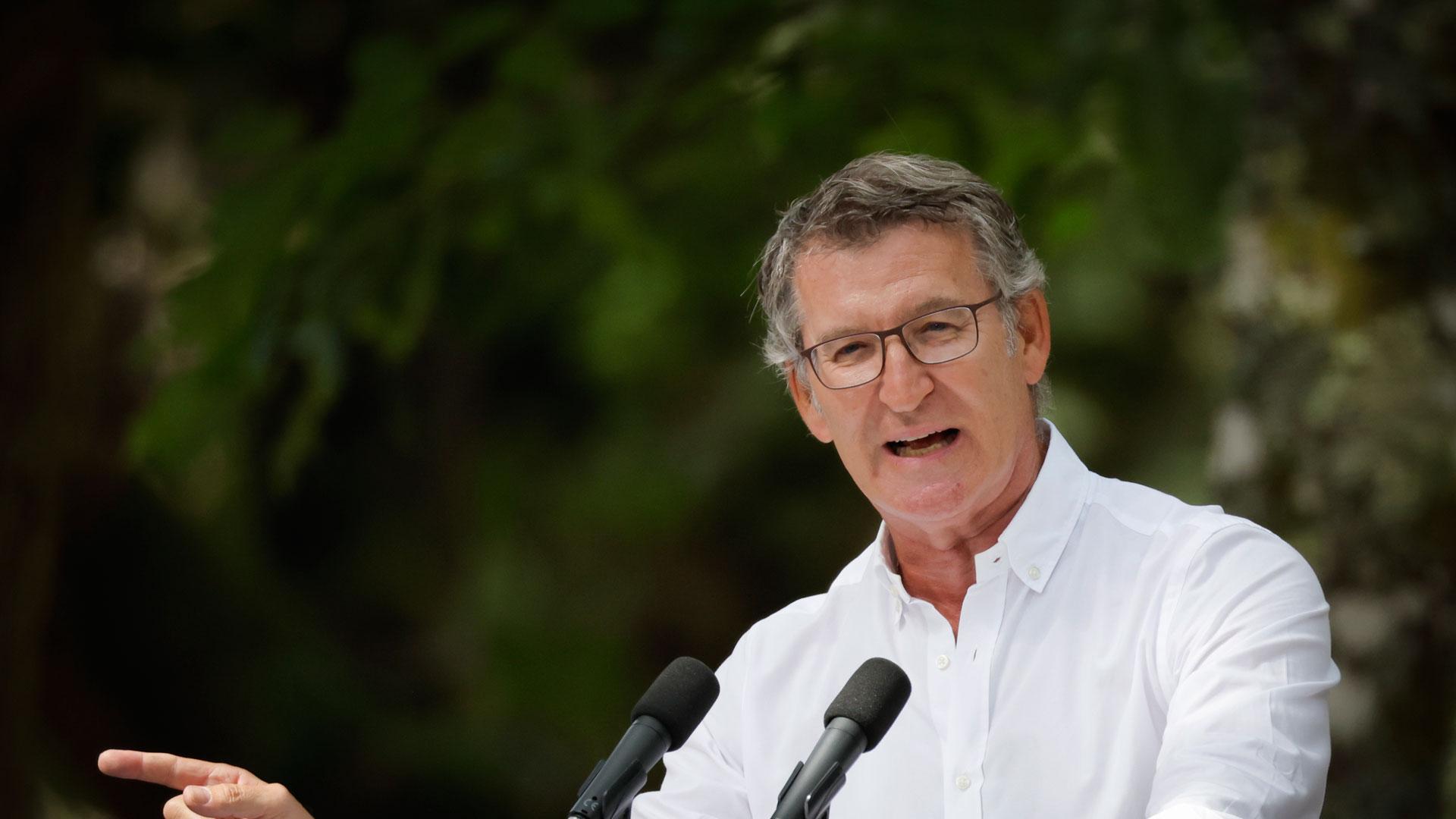El presidente del Partido Popular, Alberto Núñez Feijóo, ha dado este sábado el pistoletazo de salida al curso político en un acto celebrado en Galicia