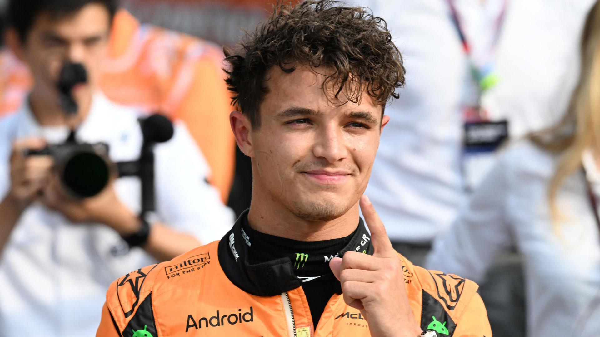 El piloto británico Lando Norris (McLaren) se ha llevado la pole para la carrera del domingo en el Gran Premio de Italia
