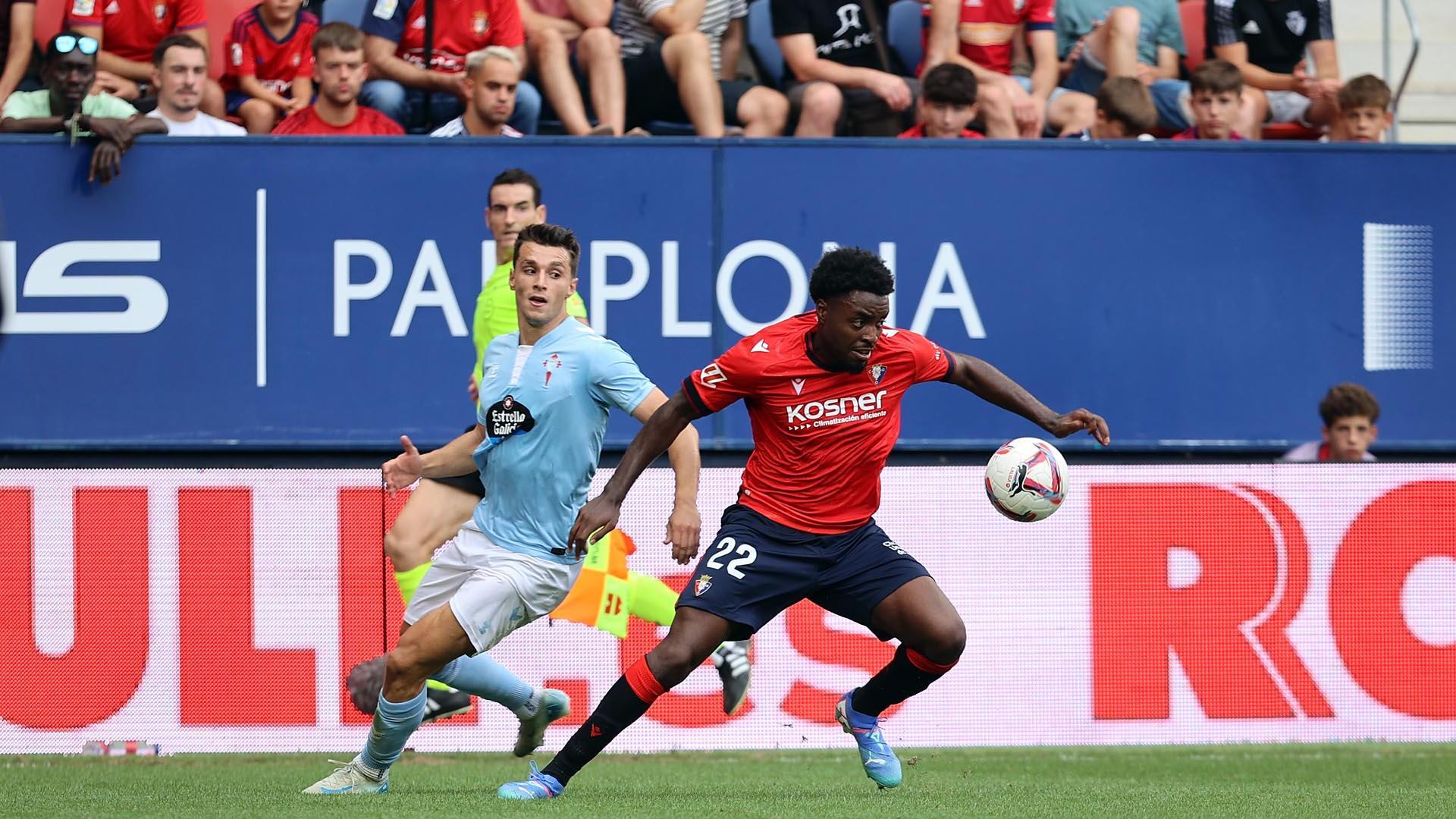 Fotos del Osasuna 3-2 Celta de la jornada 4./