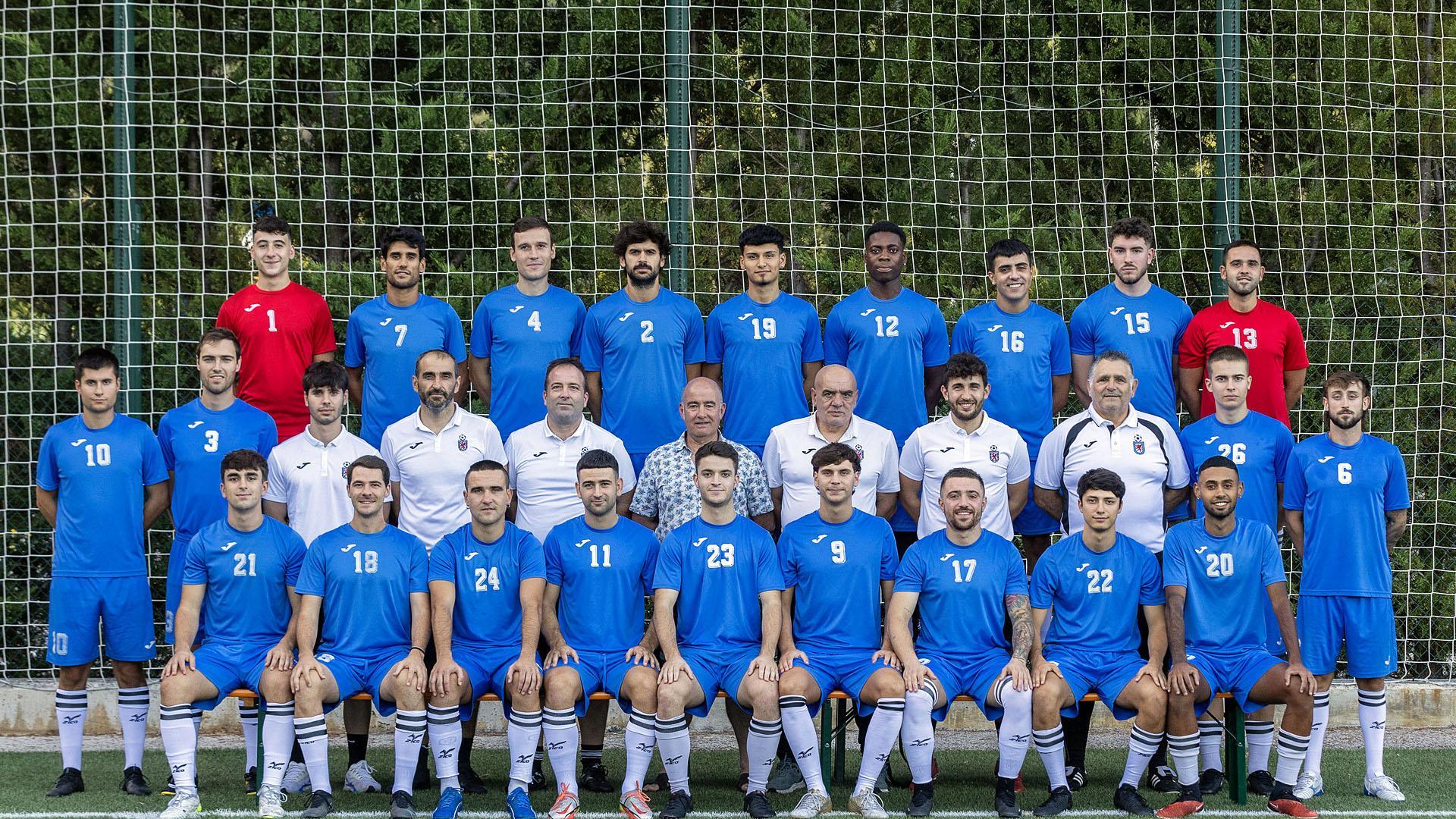 El Itaroa Huarte presentó a sus jugadores y el cuerpo técnico con los que hará frente a la temporada 23-24