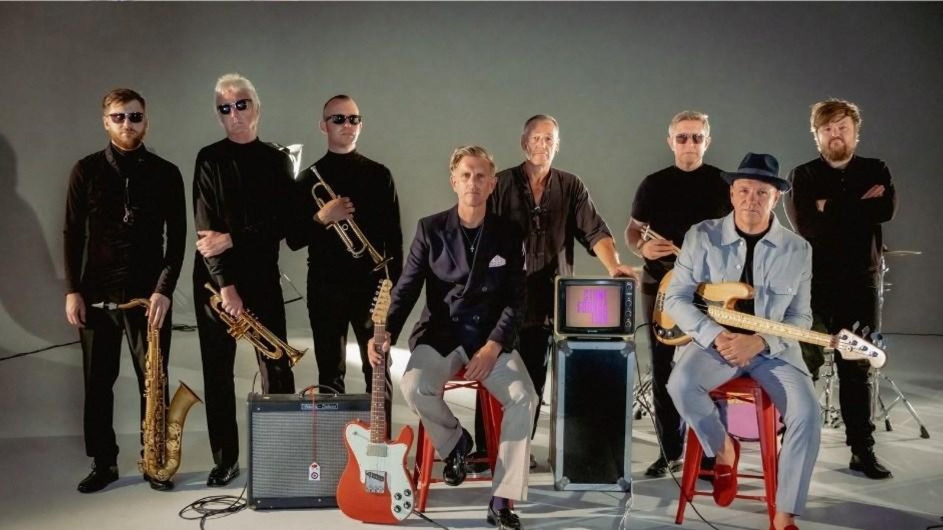 Stone Foundation, grupo de Soul y Funk británico, el sábado en Pamplona.