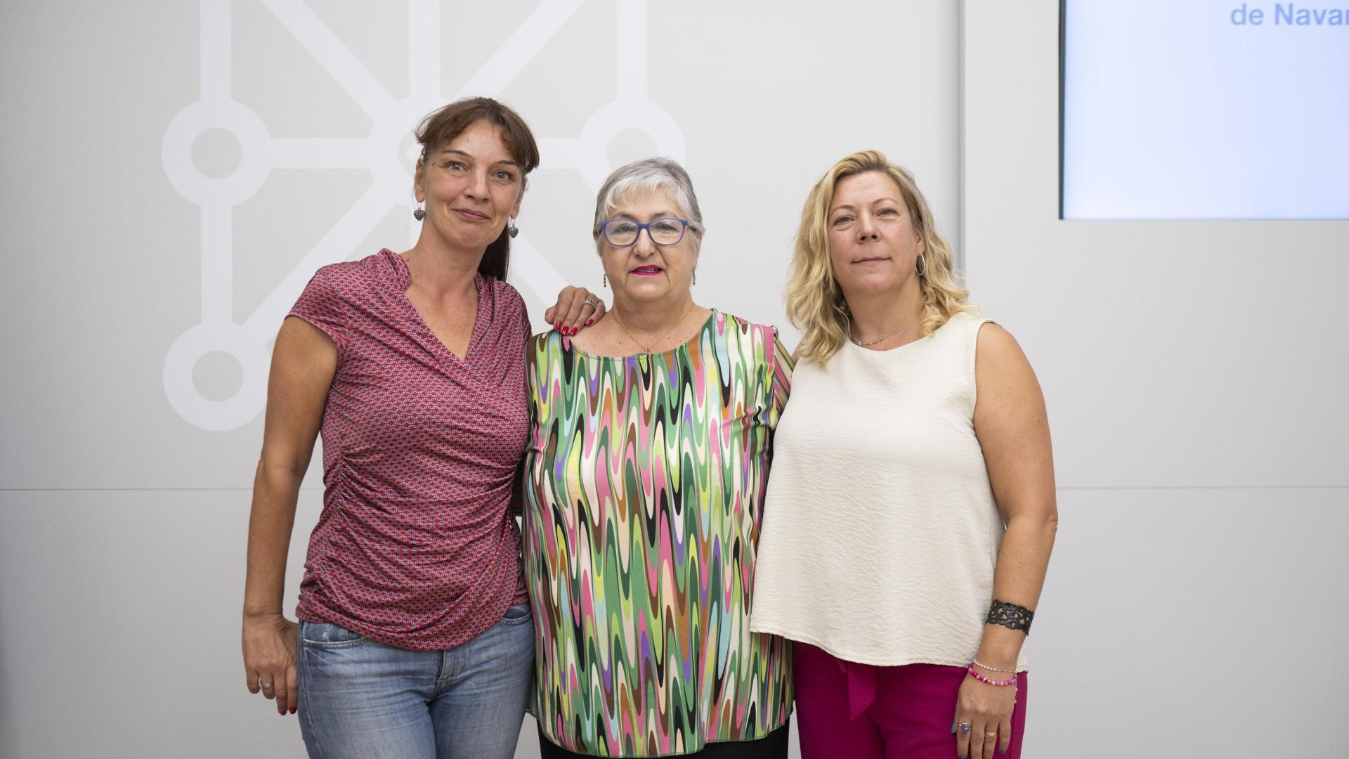 Patrica Núnez, Emma Ínigo y Fernanda León