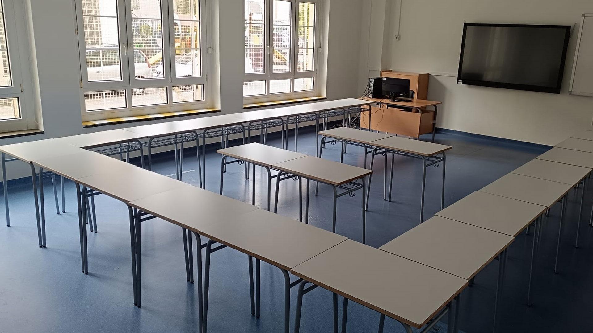 Nuevo centro de FP de Educadoras en el antiguo edificio del colegio público Víctor Pradera-Paderborn de Pamplona